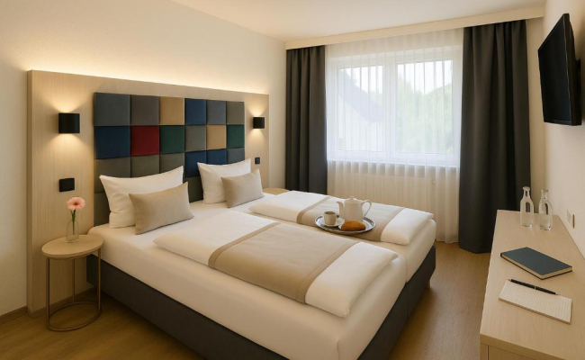 Messehotel Daucher A9 Autobahn 24h Self-Check-in