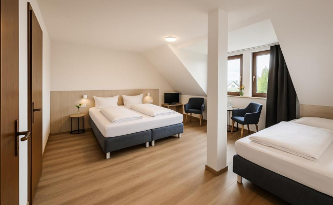 Messehotel Daucher A9 Autobahn 24h Self-Check-in