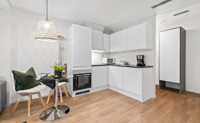 Bjoervika Apartments, Solsiden Area, Trondheim City Center