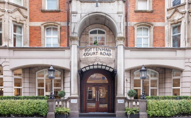 Radisson Blu Hotel, London Tottenham Court Road
